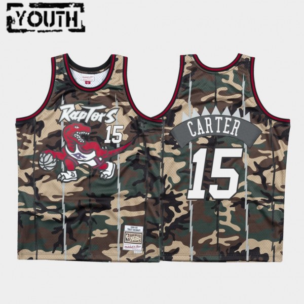 NBA Toronto Raptors Trikot Vince Carter 15 Woodland Camo Swingman - Kinder NBA Toronto Raptors Trikot Vince Carter 15 Woodland Camo Swingman - Kinder